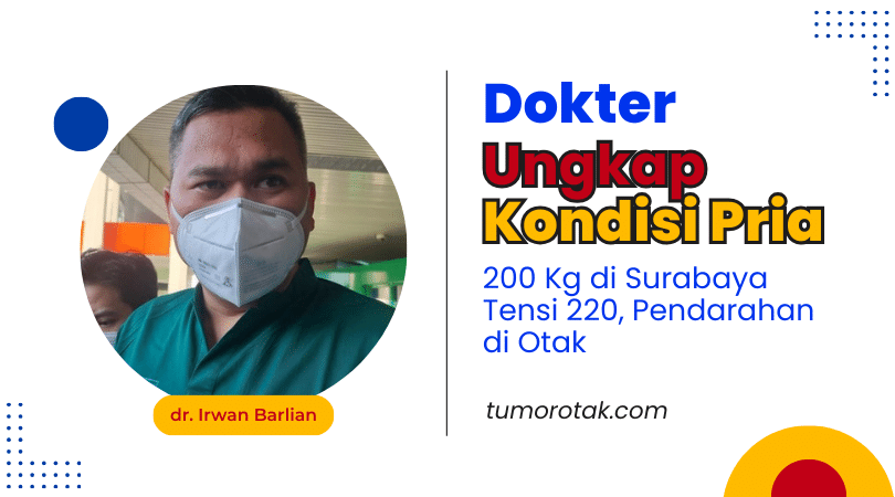 Dokter Ungkap Kondisi Pria 200 Kg di Surabaya: Tensi 220, Pendarahan di Otak